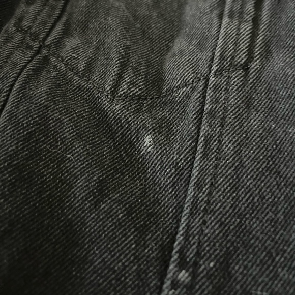 Forever 21 Cropped Black Jean Jacket - Picture 3 of 7